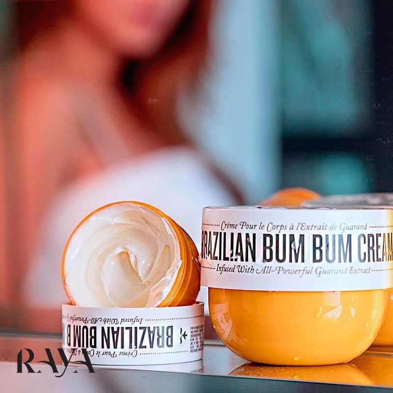 کرم بدن سفت کننده و صاف کننده برزیلی بوم بوم سول دی ژانیرو حجم 240 میل Sol De Janeiro Brazilian Bum Bum Cream